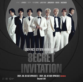 2024 NCT 127 8th ANNIVERSARY FANMEETING [8ECRET INVITATION]